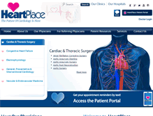 Tablet Screenshot of heartplace.com